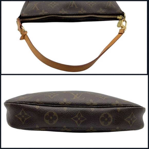 Louis Vuitton Vintage Monogram Pochette Accessories Pouch W/Box Dust Bag - Picture 6 of 15